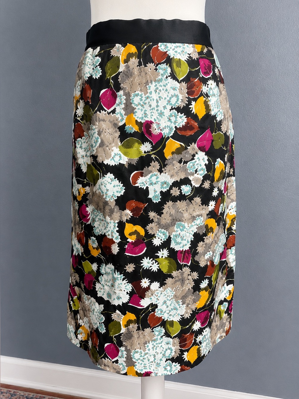 Anthropologie x Girls From Savoy Linen Blend Skirt size 8